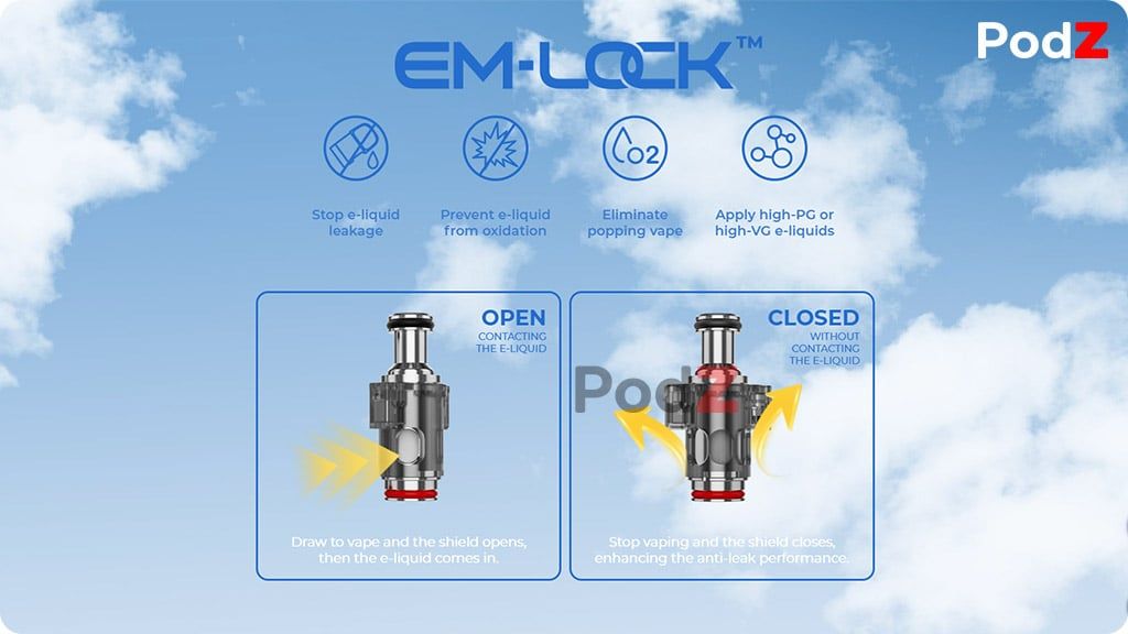 Review UWELL Dillon EM Pod System Kit Đầu Tiên Có Công Nghệ Chống Leak Tự Động - PODZ VIỆT NAM