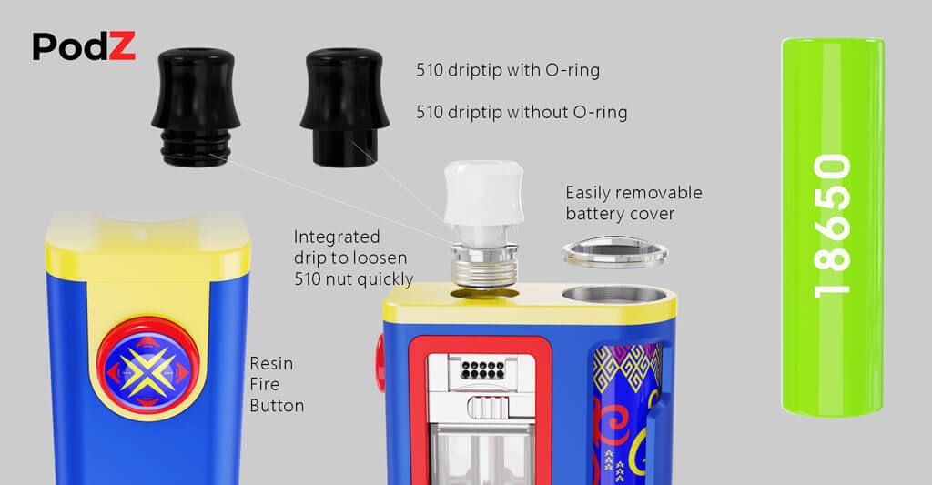 DAMN VAPE NITROUS ZAION KIT AIO BORO PODZ VIỆT NAM