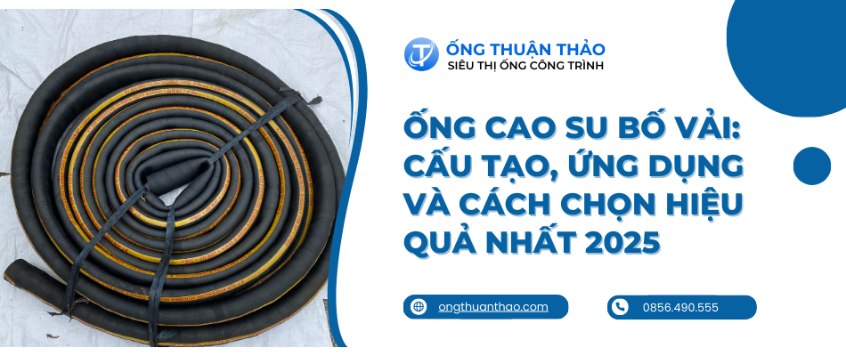 Ống Cao Su Bố Vải: Cấu Tạo, Ứng Dụng và Cách Chọn Hiệu Quả Nhất 2025