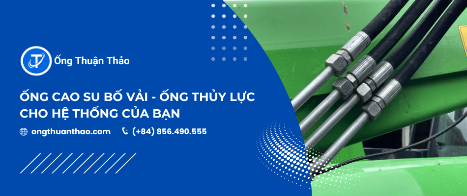 Ống cao su bố vải - Ống thủy lực cho hệ thống của bạn
