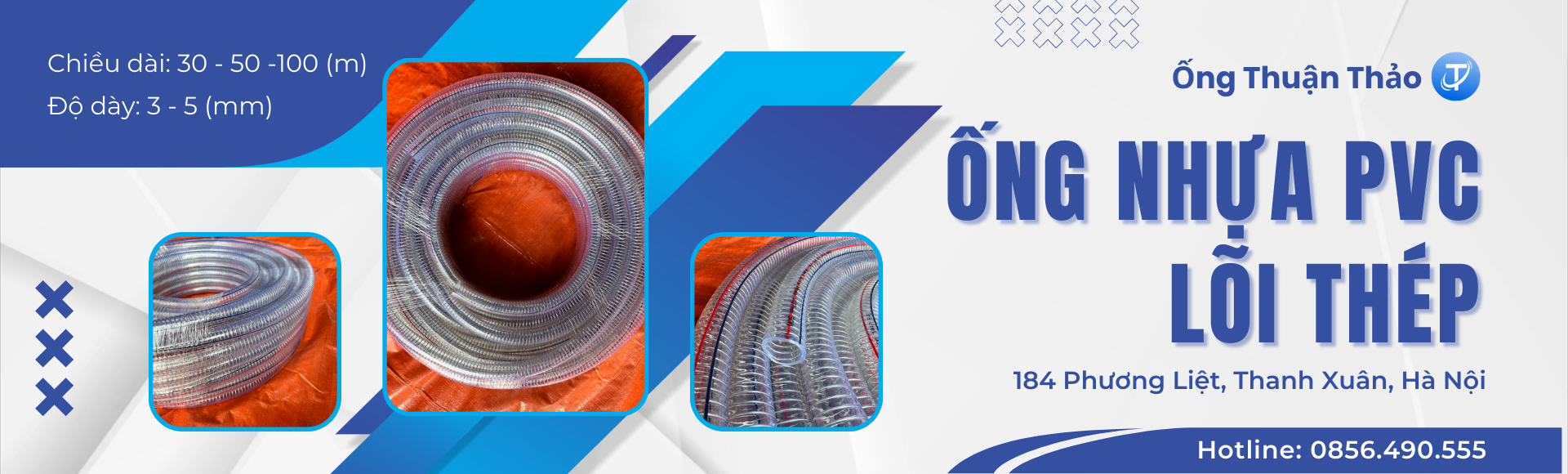 ỐNG NHỰA PVC LÕI THÉP