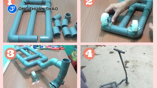 Sáng Tạo Với Ống Nhựa PVC: Nội Thất Xanh, Rẻ, Đẹp Thời Bão Giá 7