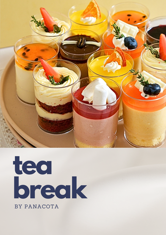 SUMMER TEABREAK - menu tiệc trà tươi mát cho mùa hè 2024