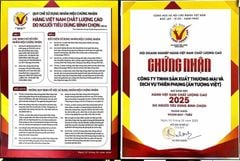 Công ty Đạt Danh Hiệu Hàng Việt Nam Chất Lượng Cao 2025