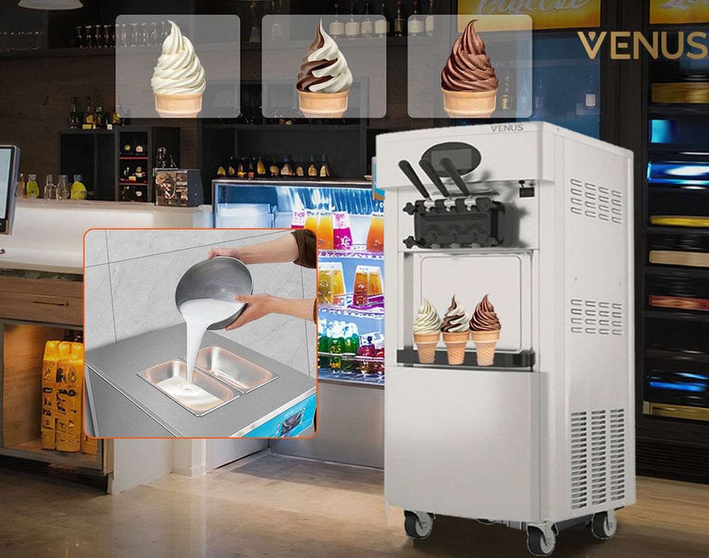 Cách chọn máy làm kem tươi cho quán nhỏ, dễ sinh lời