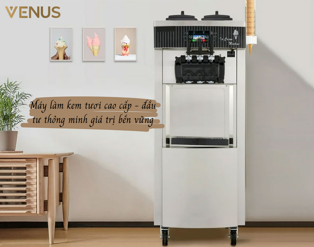 Tại sao nên đầu tư máy làm kem tươi cao cấp?