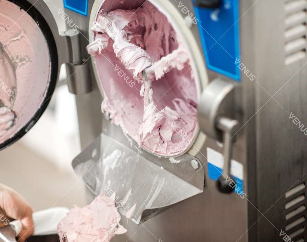 Applications of the hard ice cream machine Venus VHC70L