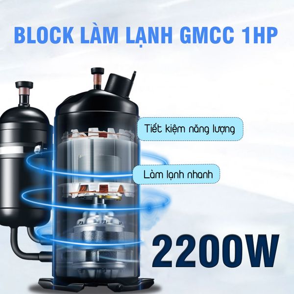 block làm lạnh máy làm kem tươi venus vsc318