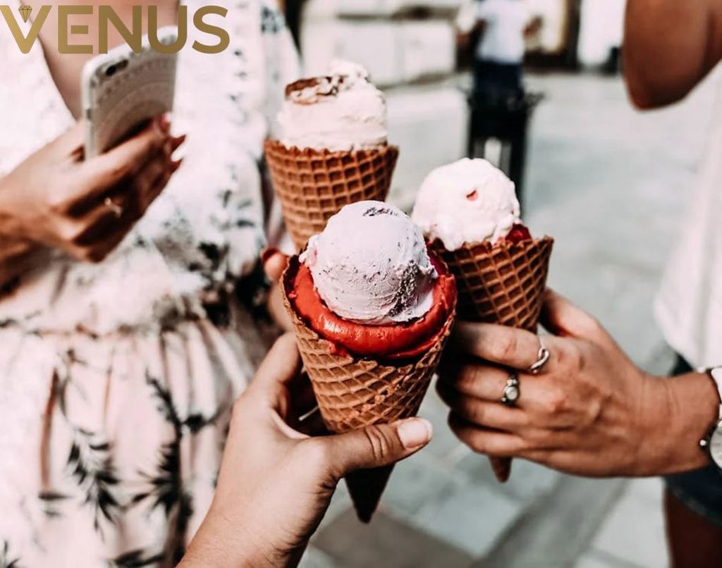 Premium soft serve ice cream machine delivers smooth, high-quality ice cream