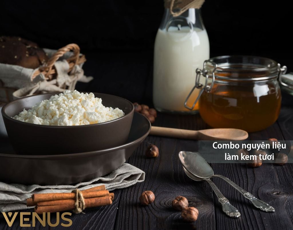 Combo nguyên liệu làm kem tươi siêu dễ