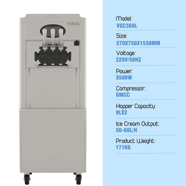 specification venus vsc360l