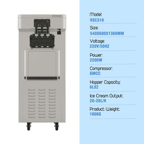 specification the venus vsc318