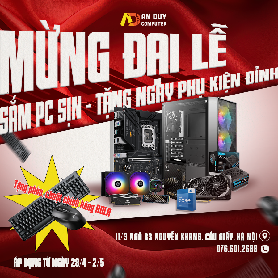 CHƯƠNG TRÌNH KHUYẾN MÃI NGÀY ĐẠI LỄ 30.4 - 1.5