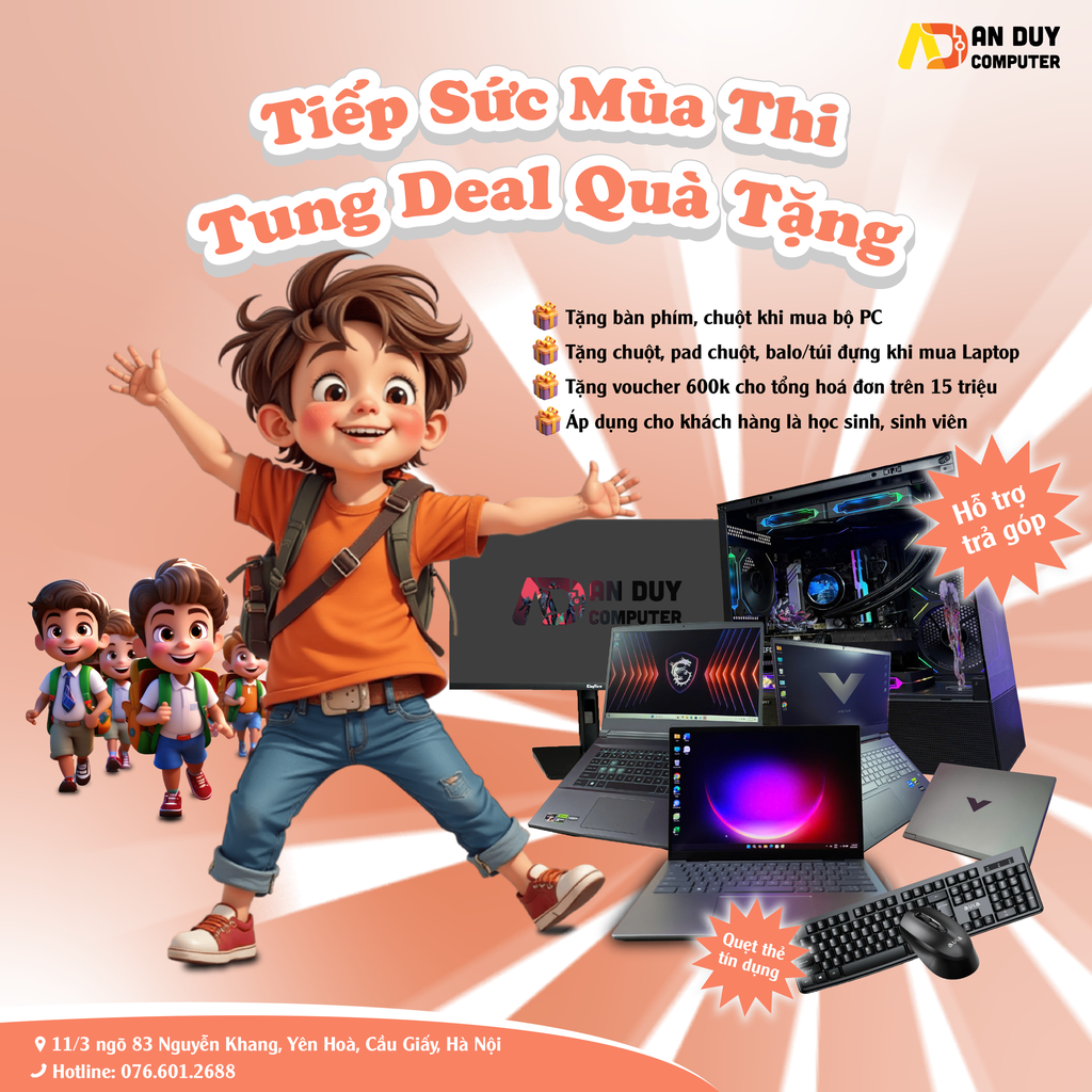 TIẾP SỨC MÙA THI – TUNG DEAL QUÀ TẶNG