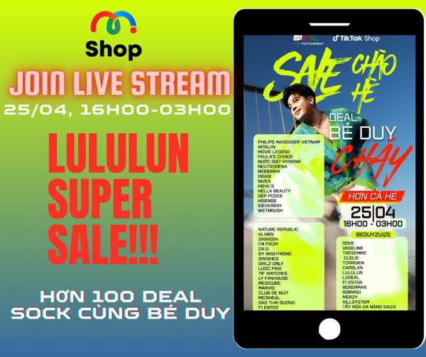 𝐓𝐇𝐎̂𝐍𝐆 𝐁𝐀́𝐎: 𝐏𝐇𝐈𝐄̂𝐍 𝐋𝐈𝐕𝐄 𝐂𝐔̀𝐍𝐆 𝐁𝐄́ 𝐃𝐔𝐘 𝐓𝐈𝐊𝐓𝐎𝐊 𝐍𝐆𝐀̀𝐘 𝟐𝟓/𝟎𝟒!