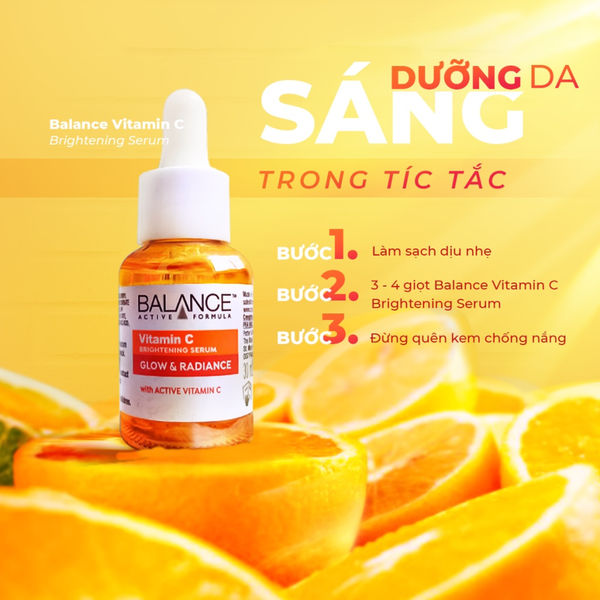 Cách Sử Dụng Serum Balance Vitamin C Hiệu Quả