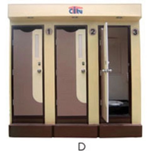 Nhà Vệ Sinh Di Động 3 Buồng