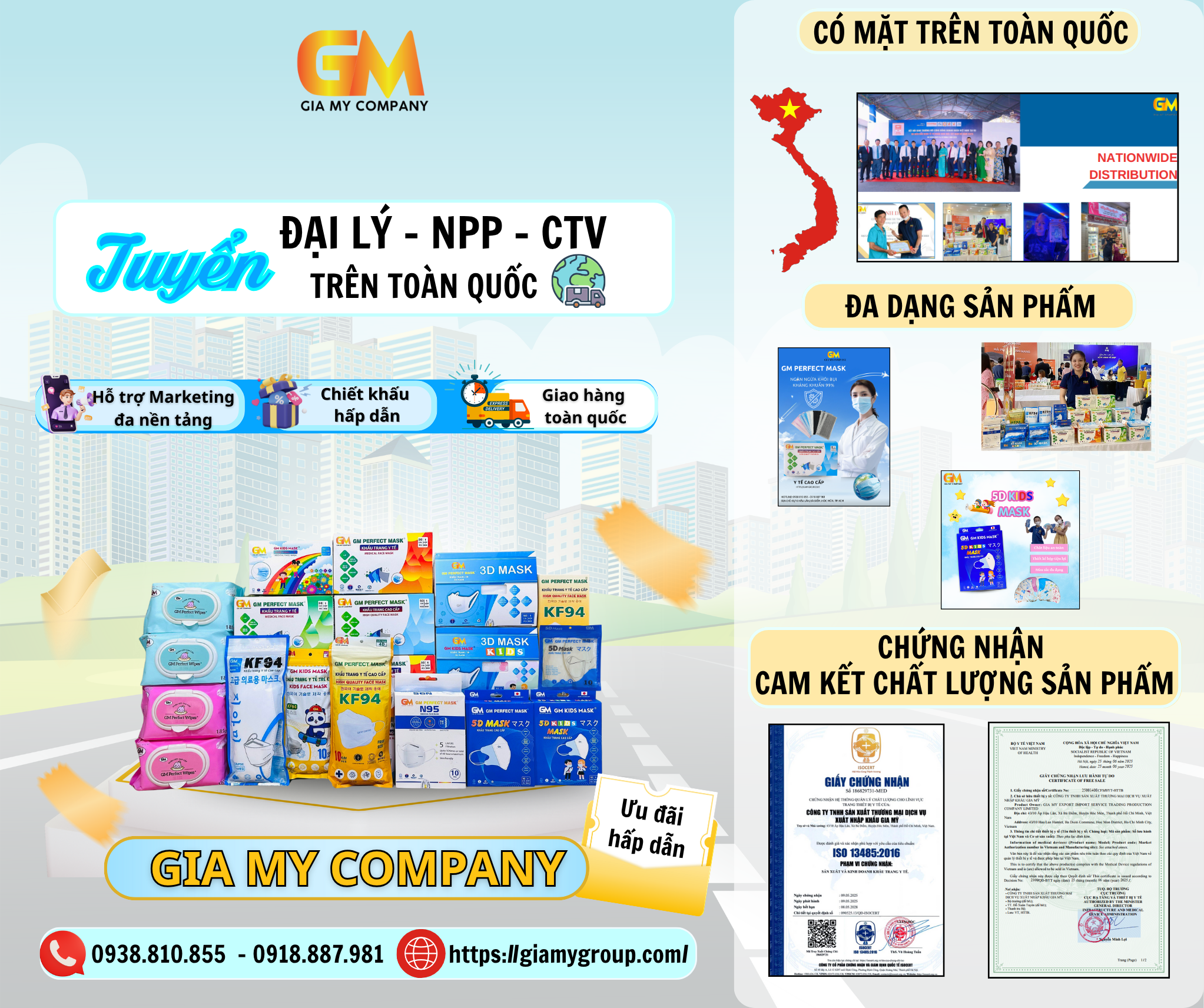 Khẩu Trang Gia Mỹ – Đối Tác Đáng Tin Cậy Của Nhiều Nhà Thuốc