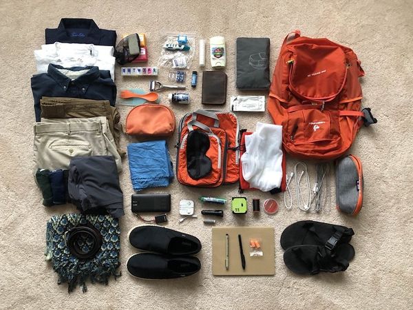 Nếu cứ tiếp tục sắp xếp quần áo như thế này thì chắc chắn balo sẽ luôn trở nên 