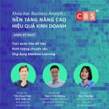 KHÓA BUSINESS ANALYTICS - ỨNG DỤNG CÔNG NGHỆ PHÁT TRIỂN KINH DOANH
