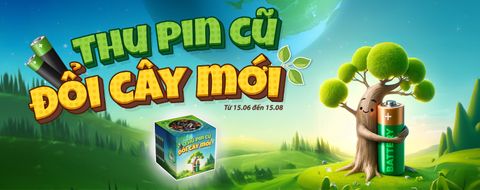 🪴 THU PIN CŨ - ĐỔI CÂY MỚI 🪴