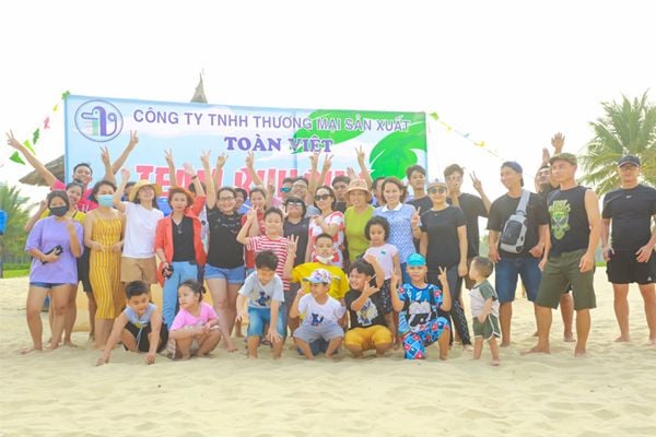 Công ty TNHH Thương mại Sản xuất Toàn Việt tổ chức team building cho tập thể công nhân viên công ty năm 2022