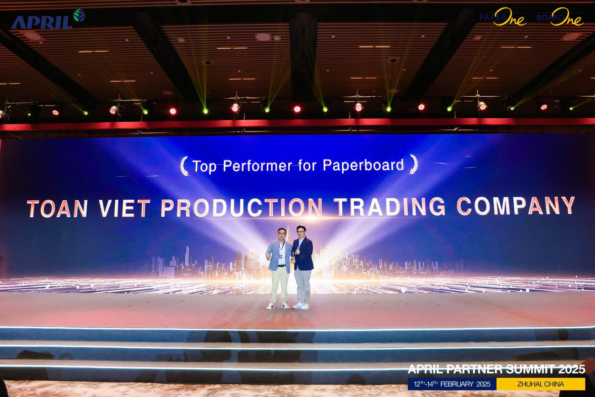 Team Toàn Việt tham dự hội nghị khách hàng (April Partner Summit 2025 Zhuhai China)