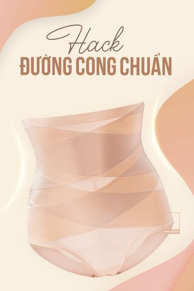 BOMSister - Quần gen chuyên dụng định hình chất su lưng cao QG1001