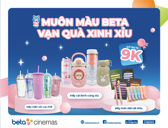 MUÔN MÀU BETA - VẠN QUÀ XINH XỈU