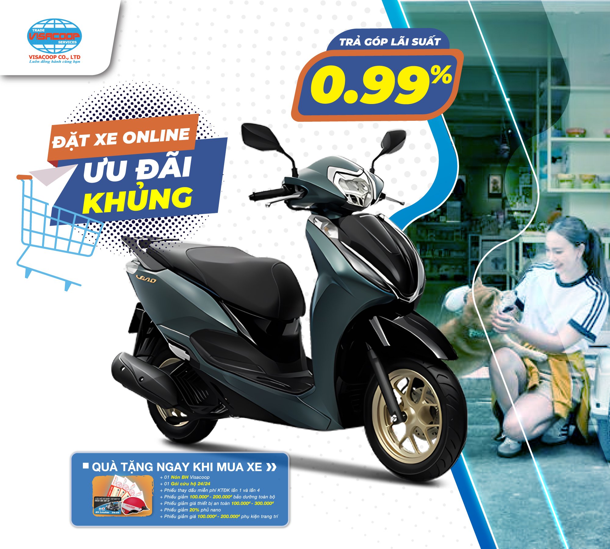 MUA NGAY DEAL “HỜI” VỚI HONDA LEAD TẠI VISACOOP