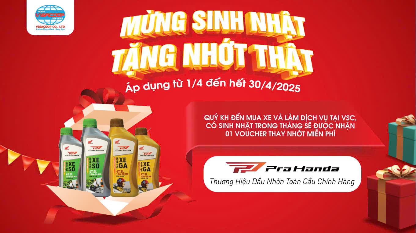 MỪNG SINH NHẬT – TẶNG NHỚT THẬT