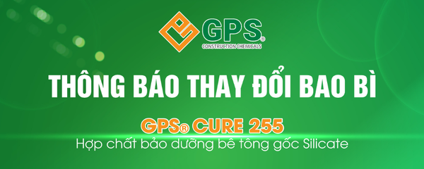 Thông Báo Thay Đổi Bao Bì Sản Phẩm GPS® Cure 255