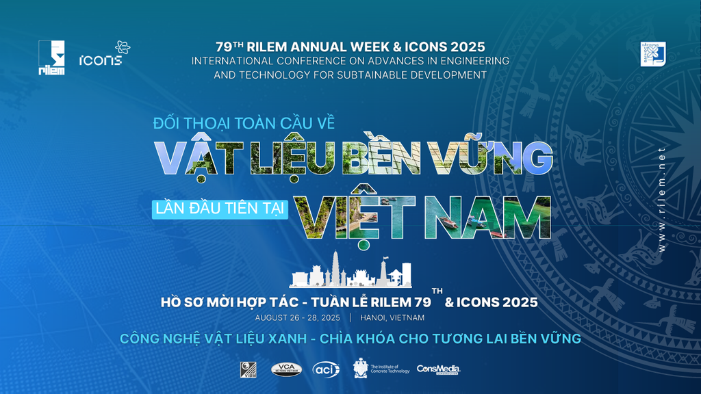 Tầm Nhìn Xanh, Sức Mạnh Việt Nam: GPS Việt Nam Đồng Hành Cùng Tuần Lễ RILEM & ICONS 2025