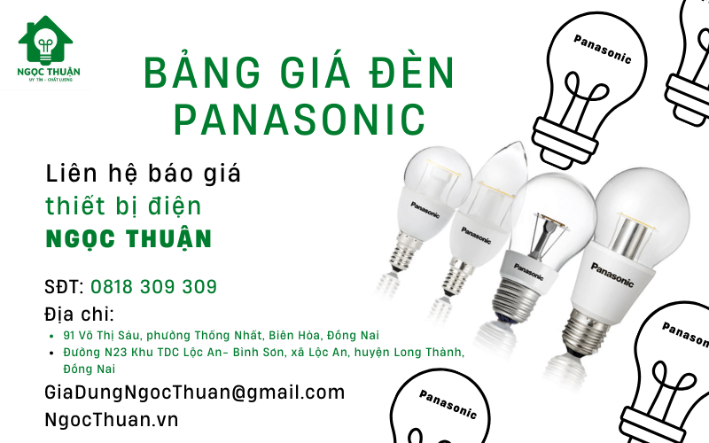 Bảng Giá Đèn Panasonic Tốt Nhất Năm 2023 [Đầy đủ tất cả] - Sự Lựa Chọn Tối Ưu Cho Việc Chiếu Sáng