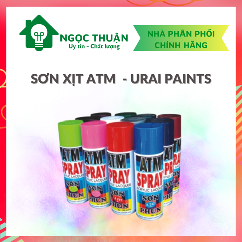 Bảng giá Sơn xịt ATM tốt nhất 2023 - [Đầy đủ tất cả]