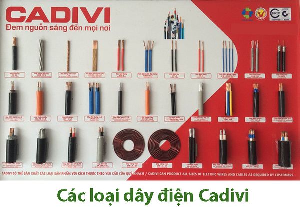 Các Loại Dây Điện Cadivi
