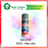 Sơn Xịt ATM A215 xám (grey)