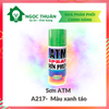 Sơn Xịt ATM A217 xanh táo (apple green)