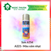 Sơn Xịt ATM A221 xám nhạt (lighr grey)