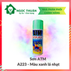 Sơn Xịt ATM A223 xanh ngọc (turquoise)