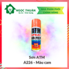 Sơn Xịt ATM A226 cam (orange)
