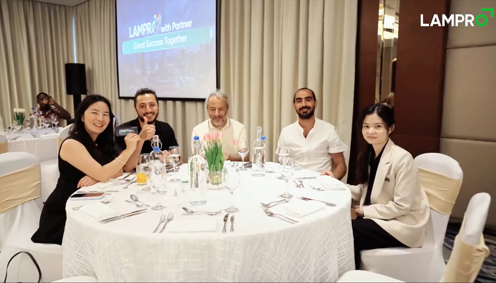Sự kiện Đối tác LAMPRO diễn ra tại Dubai 2025