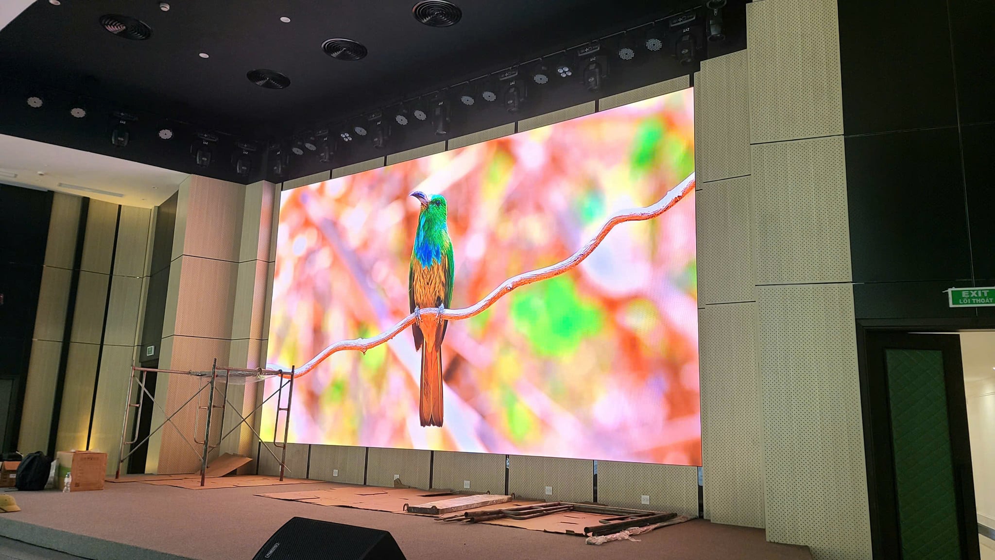 Lampro LC3.076P – Màn hình LED P3.076 đồng hành cùng Trung tâm Người cao tuổi Ngọc Hà Sóc Sơn