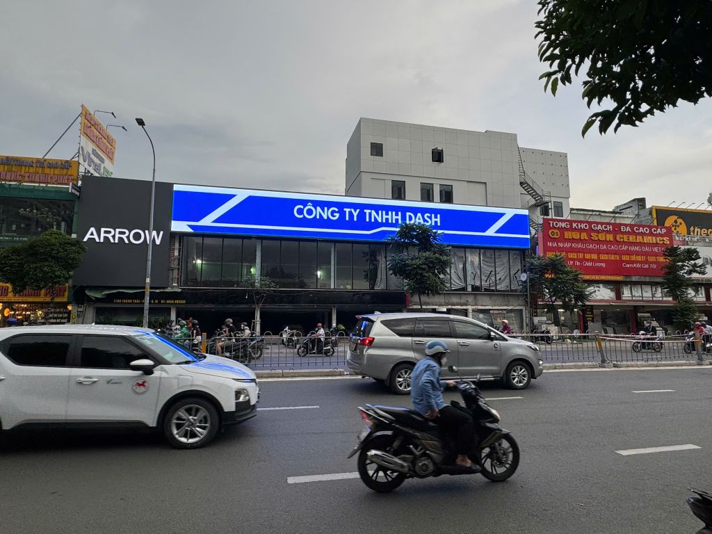 Màn hình LED ngoài trời cho Showroom Arrow Group tại TP HCM