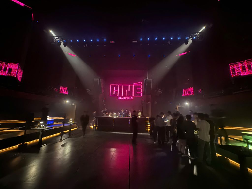 Hệ thống Màn hình LED tại Cine Saigon Night Club