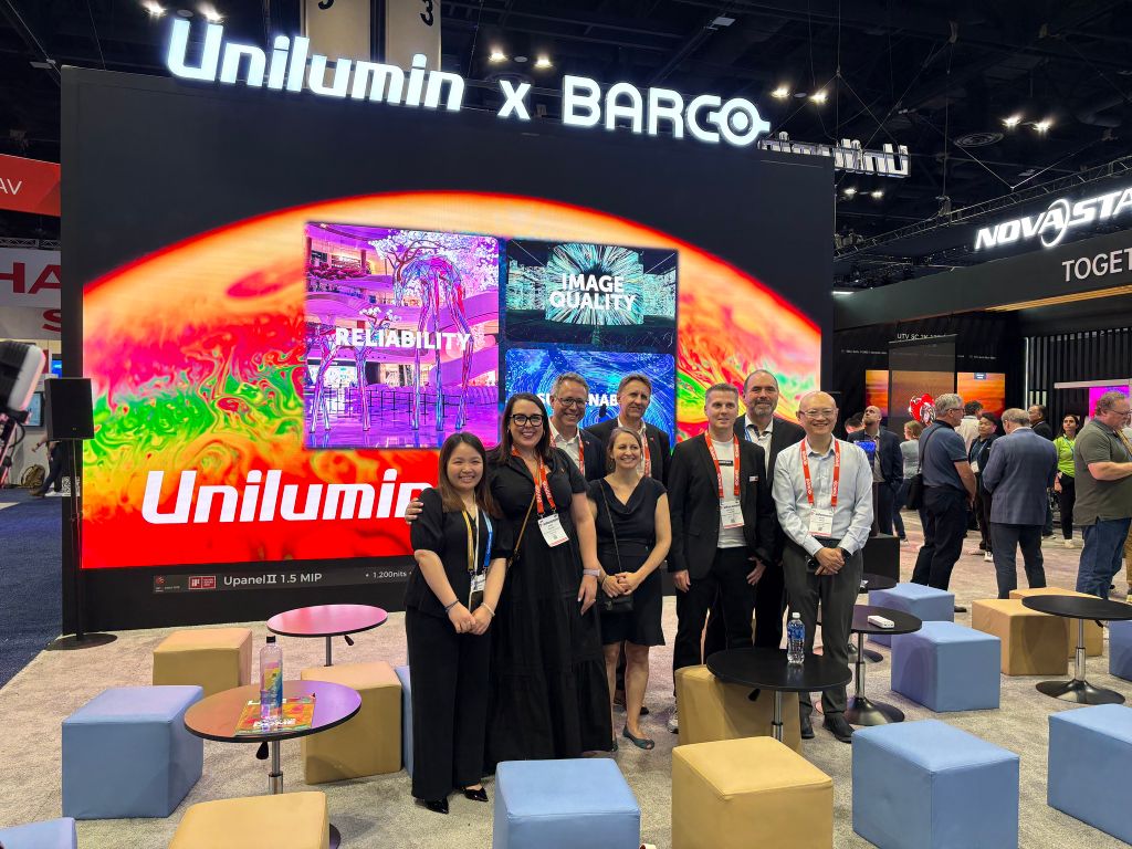 Unilumin và Barco ký kết hợp tác chiến lược tại InfoComm 2025 – Khởi đầu cho kỷ nguyên hiển thị thông minh