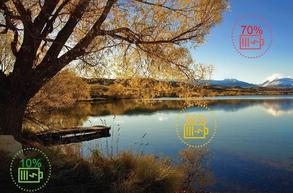 Công nghệ Tiết kiệm năng lượng Màn hình đen