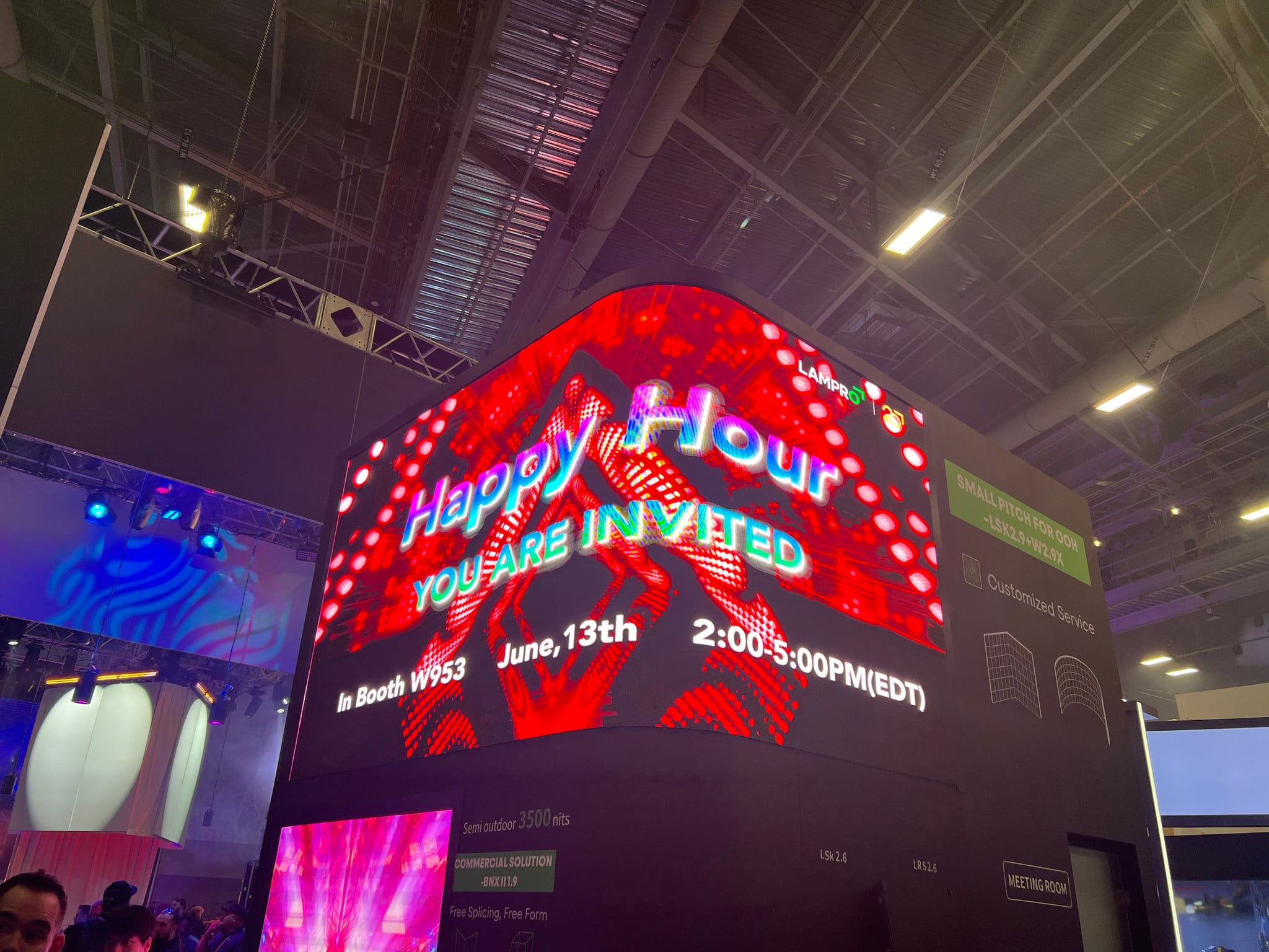 Màn hình LED Lampro tại triển lãm Infocomm 2024 USA