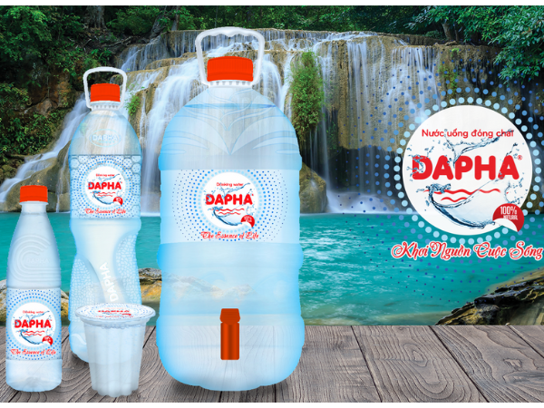 Nước uống đóng chai Dapha và nước Lavie có gì khác biệt?