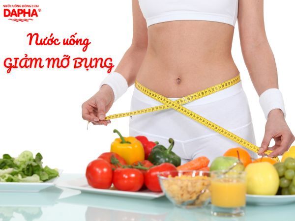 Công thức các loại nước uống giảm mỡ bụng cấp tốc